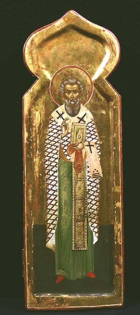 St. Gregory of Palamas, icon from Russian School