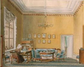Interior of Boratynsky's House in Moscow