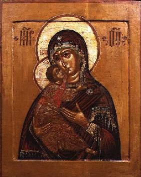 Mother of God of Vladimir, icon from north western Russia