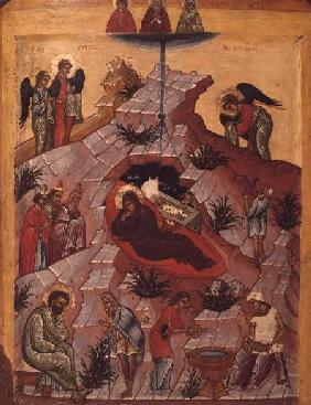 The Nativity, Russian icon