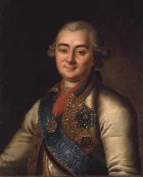 Portrait of Count Alexei Grigorievich Orlov (1737-1808)