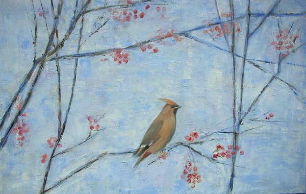 Waxwing from Ruth  Addinall