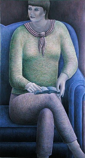 Woman Reading, 1999 (oil on canvas)  from Ruth  Addinall