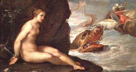 Perseus and Andromeda from Rutilio di Lorenzo Manetti
