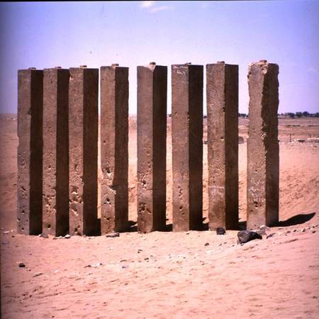 Remains of the Temple of Awwam, built c.400 BC from Sabean School