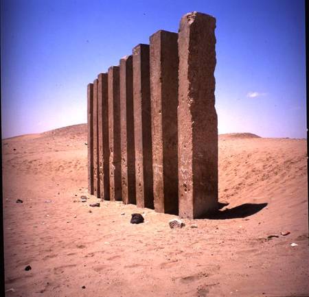 Remains of the Temple of Awwam, built c.400 BC from Sabean School
