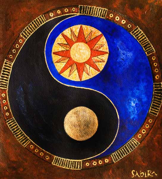 Sun-Moon from Sabira  Manek