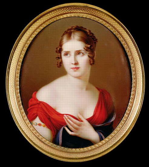 ''The Beautiful Greek'', Marie Pauline Bonaparte, Princess Borghese from Salomon Guillaume Counis