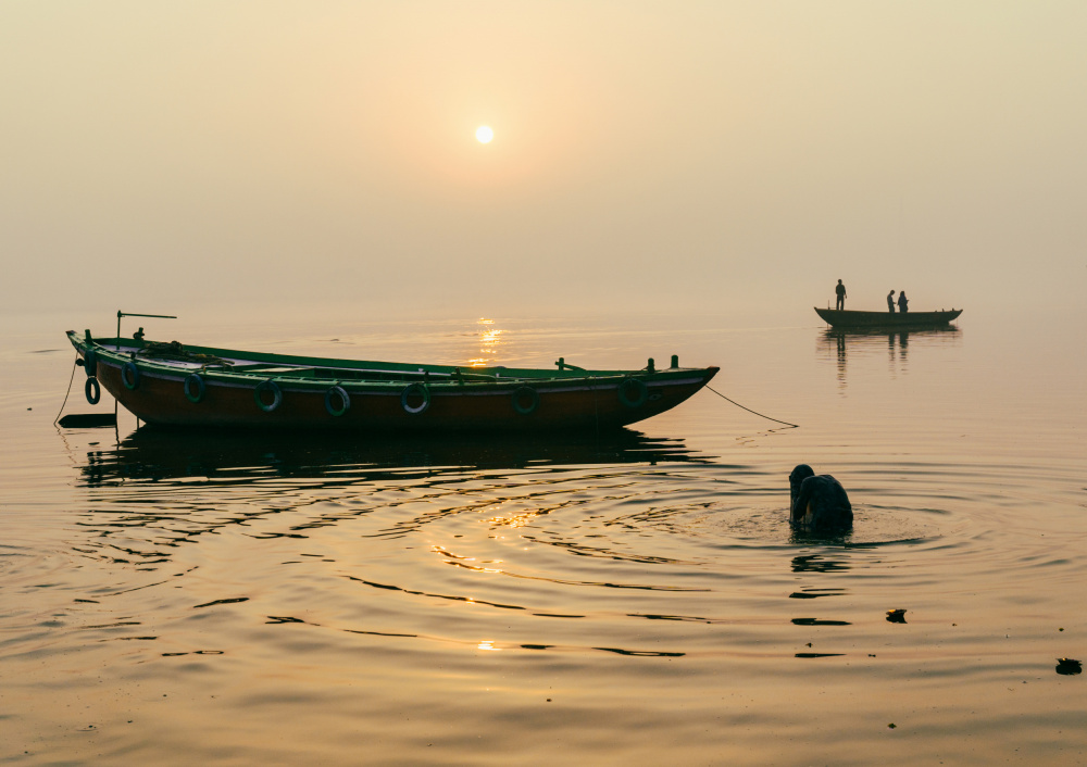 Early morning in Varanasi from Samara Ratnayake
