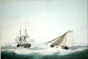 A Brig and a Cutter