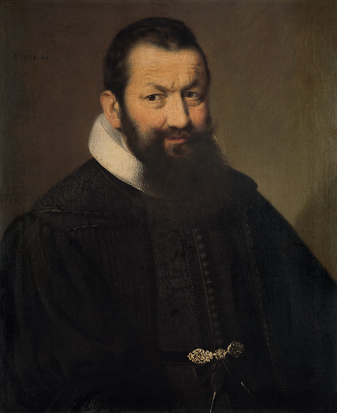 Portrait of the Basel mayor Johann Rudolf Wettstein from Samuel Hofmann