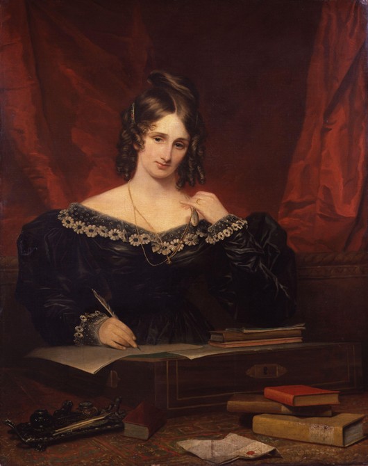 Mary Shelley from Samuel John Stump