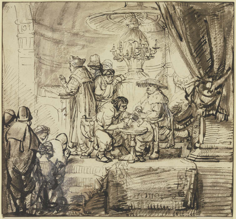 Circumcision of Christ from Samuel van Hoogstraten