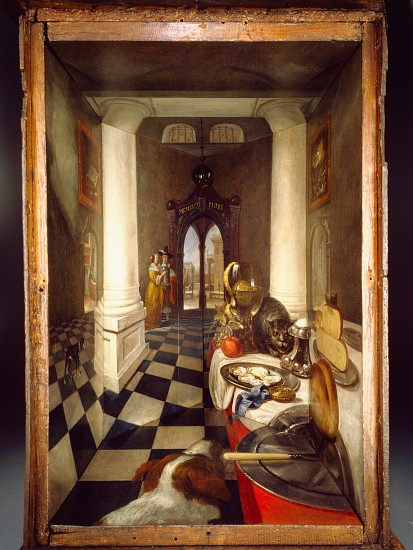 Perspective Box of a Dutch Interior from Samuel van Hoogstraten