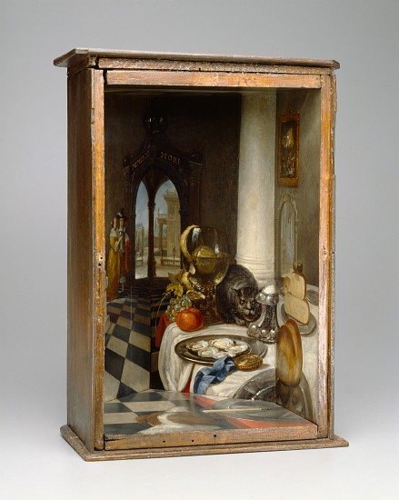 Perspective Box of a Dutch Interior from Samuel van Hoogstraten
