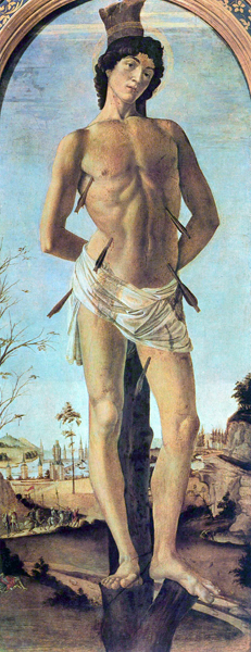 Saint Sebastian from Sandro Botticelli