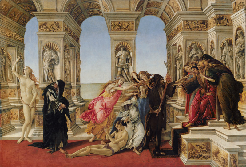Slander from Sandro Botticelli