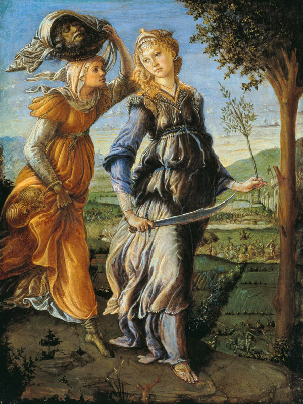 Return of Judith to Bethulia from Sandro Botticelli