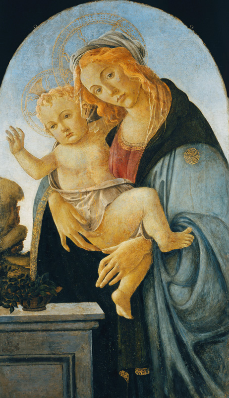 Madonna mit dem Jesuskind. from Sandro Botticelli