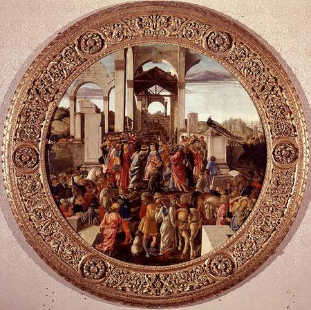 The Adoration of the Kings from Sandro Botticelli
