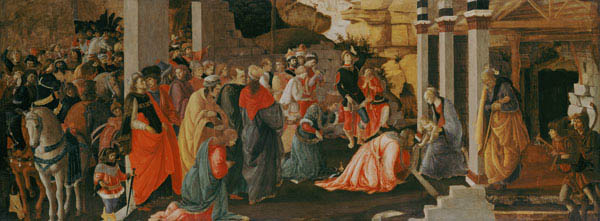 Adoration of the Magi from Sandro Botticelli