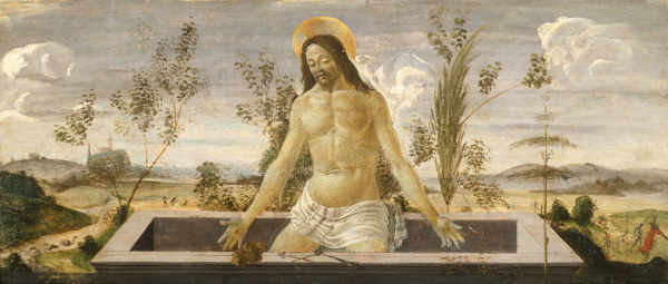 Christ in the Tomb / Botticelli from Sandro Botticelli