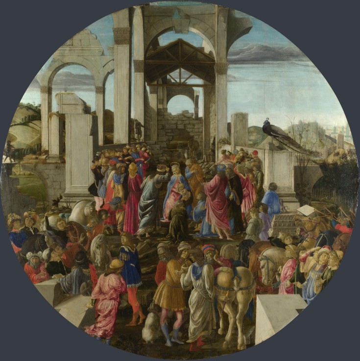 The Adoration of the Kings from Sandro Botticelli