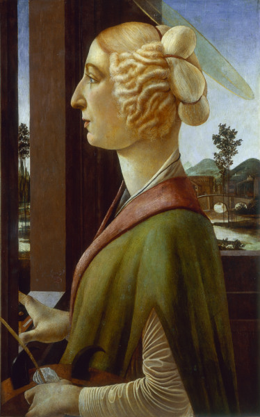 Saint Catherine from Sandro Botticelli