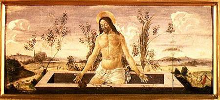 Predella panel depicting the Resurrection, from the St. Barnabas Altarpiece from Sandro Botticelli