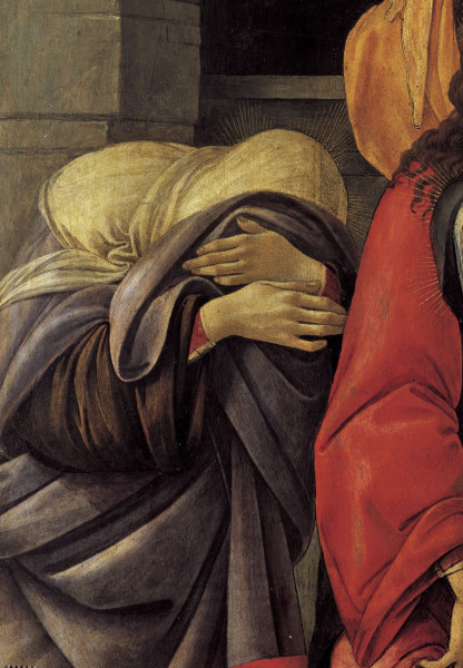 S.Botticelli / Lamentation of Christ from Sandro Botticelli