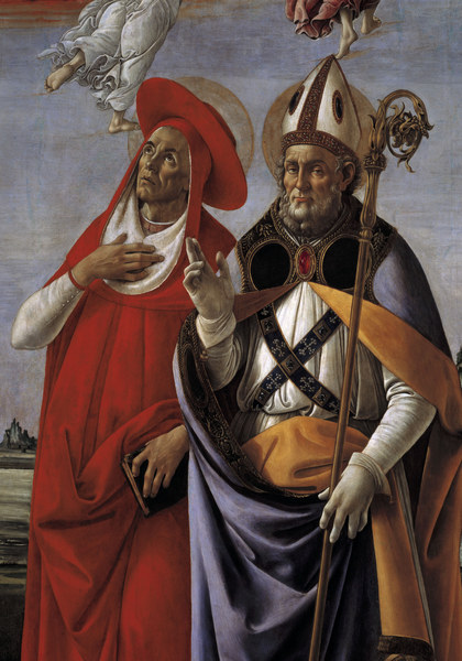 S.Botticelli, St Jerome and St Eligius from Sandro Botticelli
