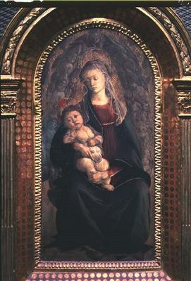 The Virgin and Child in Glory, c.1468-70 (tempera on panel) from Sandro Botticelli