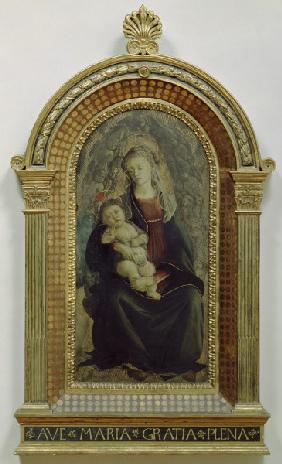 Botticelli, Madonna in der Engelsglorie