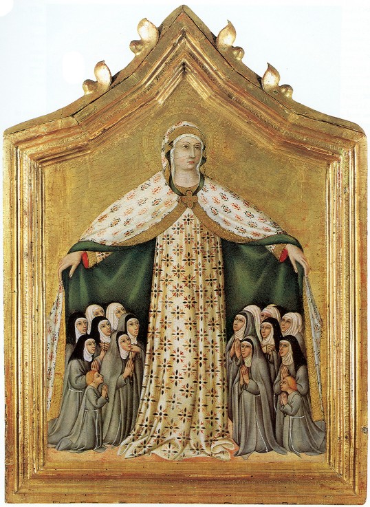 Madonna della Misericordia (Madonna of Mercy) from Sano di Pietro