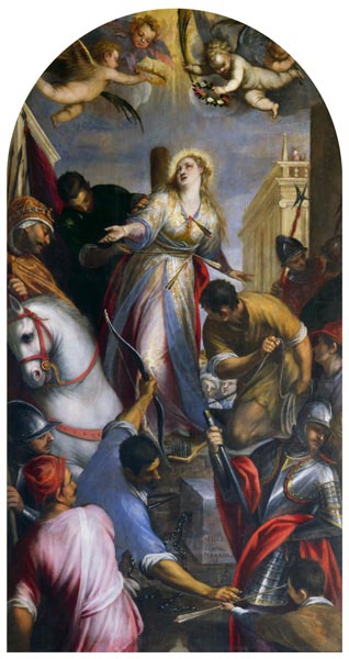 The Martyrdom of St. Christina from Santo Peranda