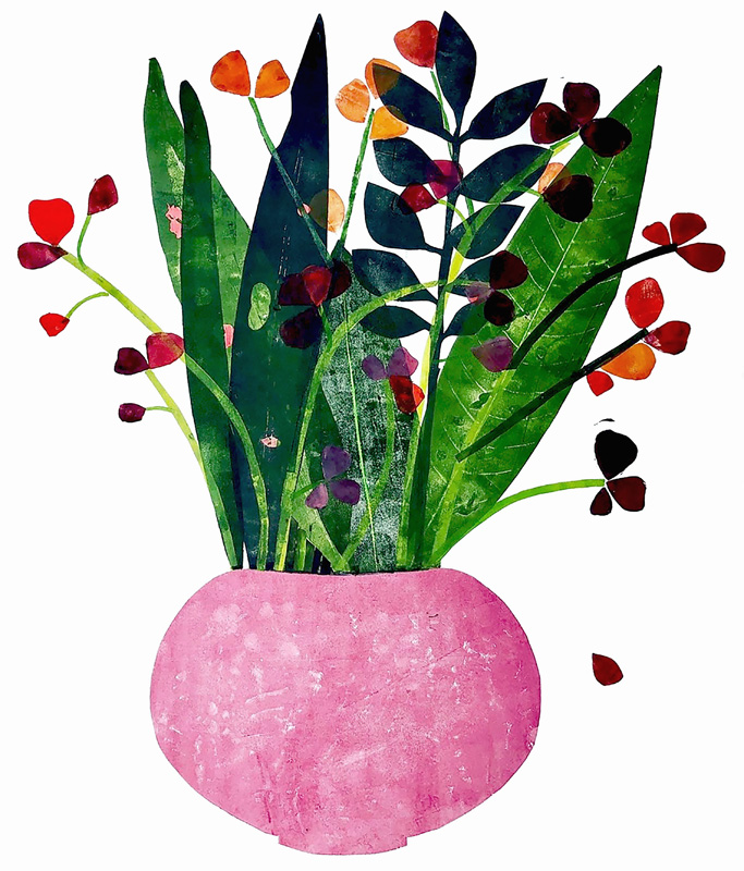 Pink pot from Sarah Thompson-Engels