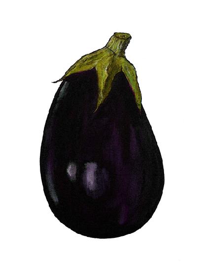 Purple aubergine