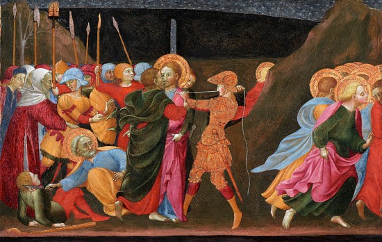 The Betrayal of Christ from Sassetta