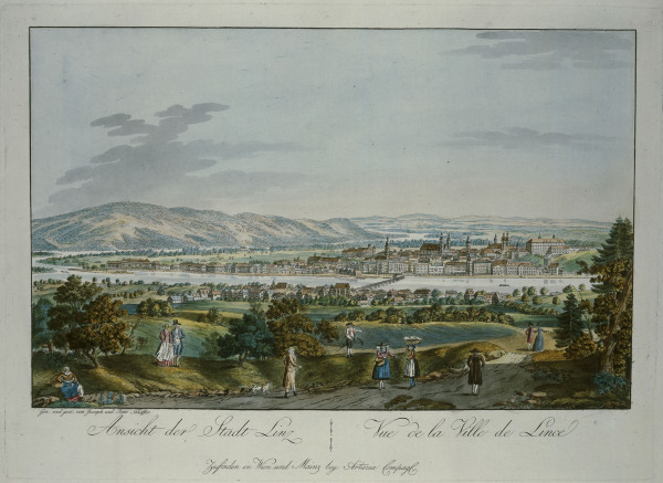 View of Linz from Schaffer Joseph