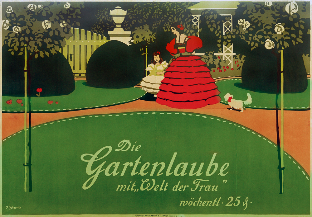 Die Gartenlaube mit 'Welt der Frau' from Scheurich Paul