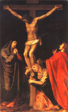 Crucifixion from Scipione Pulzone