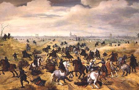 The Battle of Leckerbeetje from Sebastian Vrancx