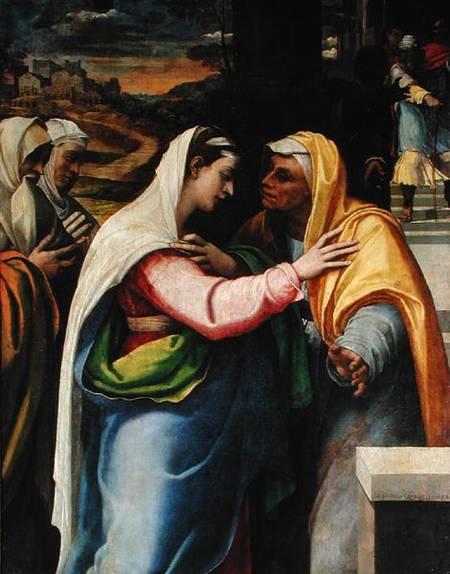The Visitation from Sebastiano del Piombo