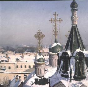 View from a Window of the Moscow School of Painting - Detail