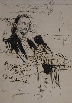 Portrait of Alexey Alexandrovich Bakhrushin (1865-1929)