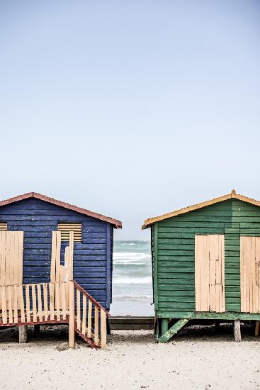 Blue & Green Hut