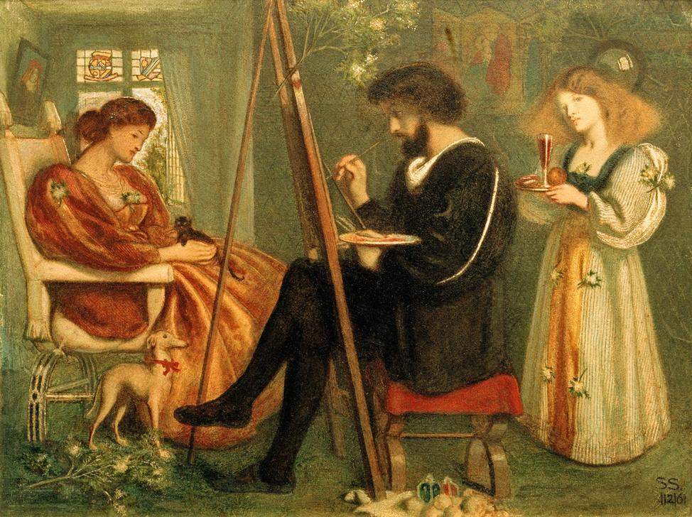 The Painter’s Pleasaunce from Simeon Solomon