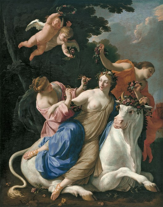 The Rape of Europa from Simon Vouet