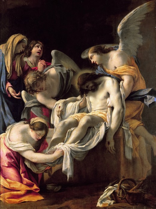 The Entombment of Christ from Simon Vouet