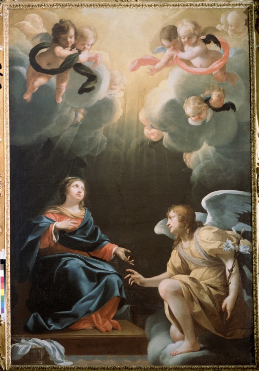 The Annunciation from Simon Vouet